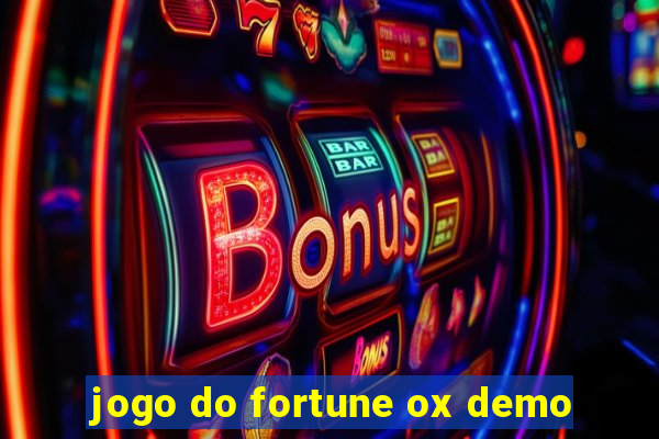 jogo do fortune ox demo